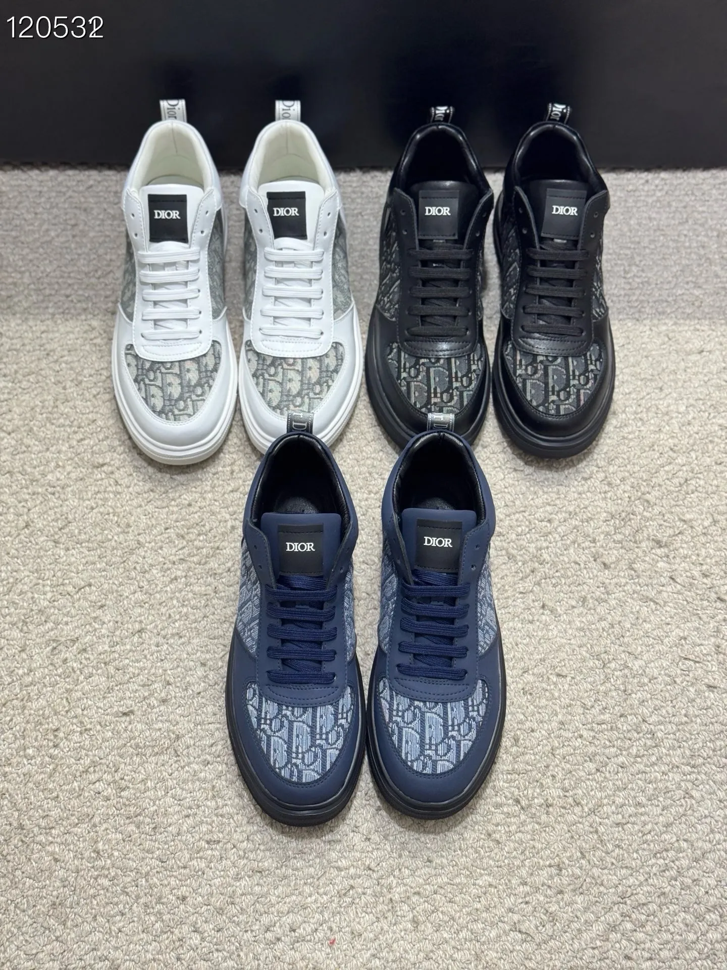 Men's men's shoes 💰420 [New model] 🌂🌂Dior (Dior) 🆕 mid-top B02 casual shoes, carefully made of first-layer cowhide with canvas, comfortable and breathable ~ rubber sole, enhances style. Fashionable and versatile, it can complement any look. Featuring an exquisite design that is uniquely dynamic and modern, this shoe is part of Dior's legacy and embodies modern elegance. Size: 38-44 (45 customized